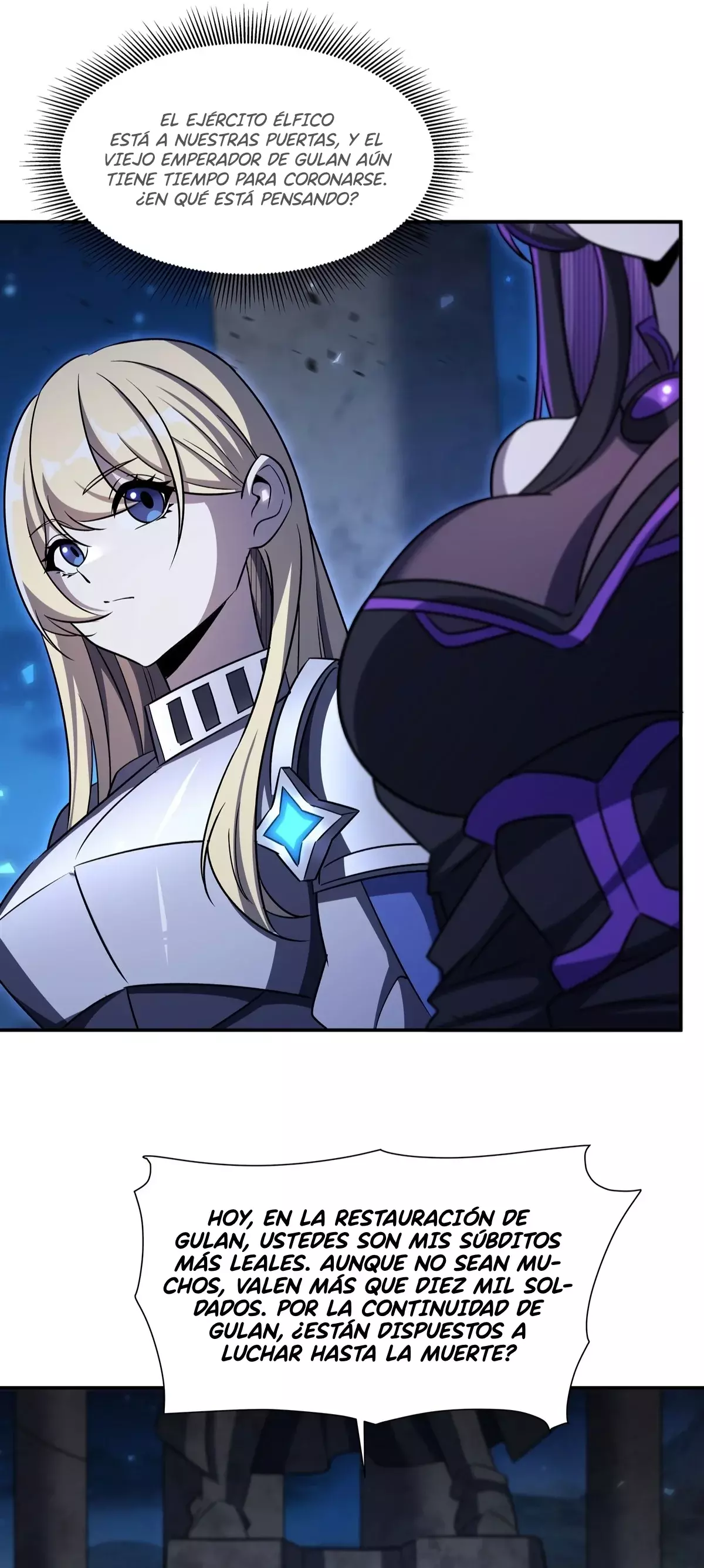 The Blood Princess And The Knight Capitulo 335: El último mensaje página 22