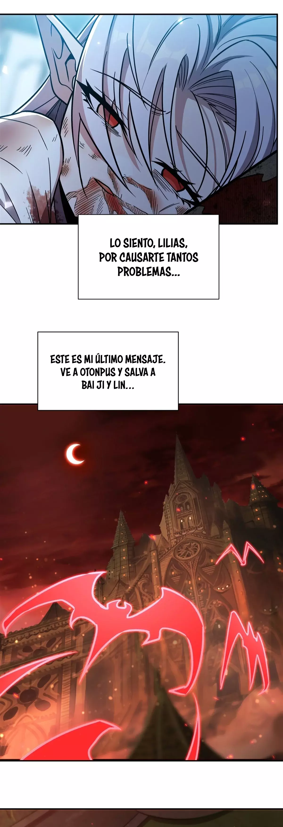The Blood Princess And The Knight Capitulo 335: El último mensaje página 9