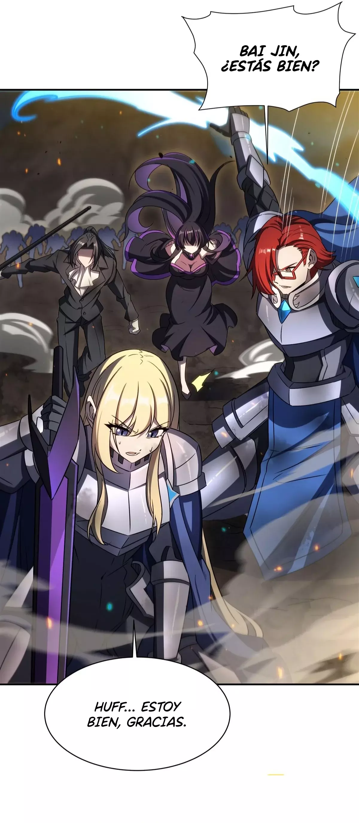 The Blood Princess And The Knight Capitulo 336: Enfrentamiento triple página 23