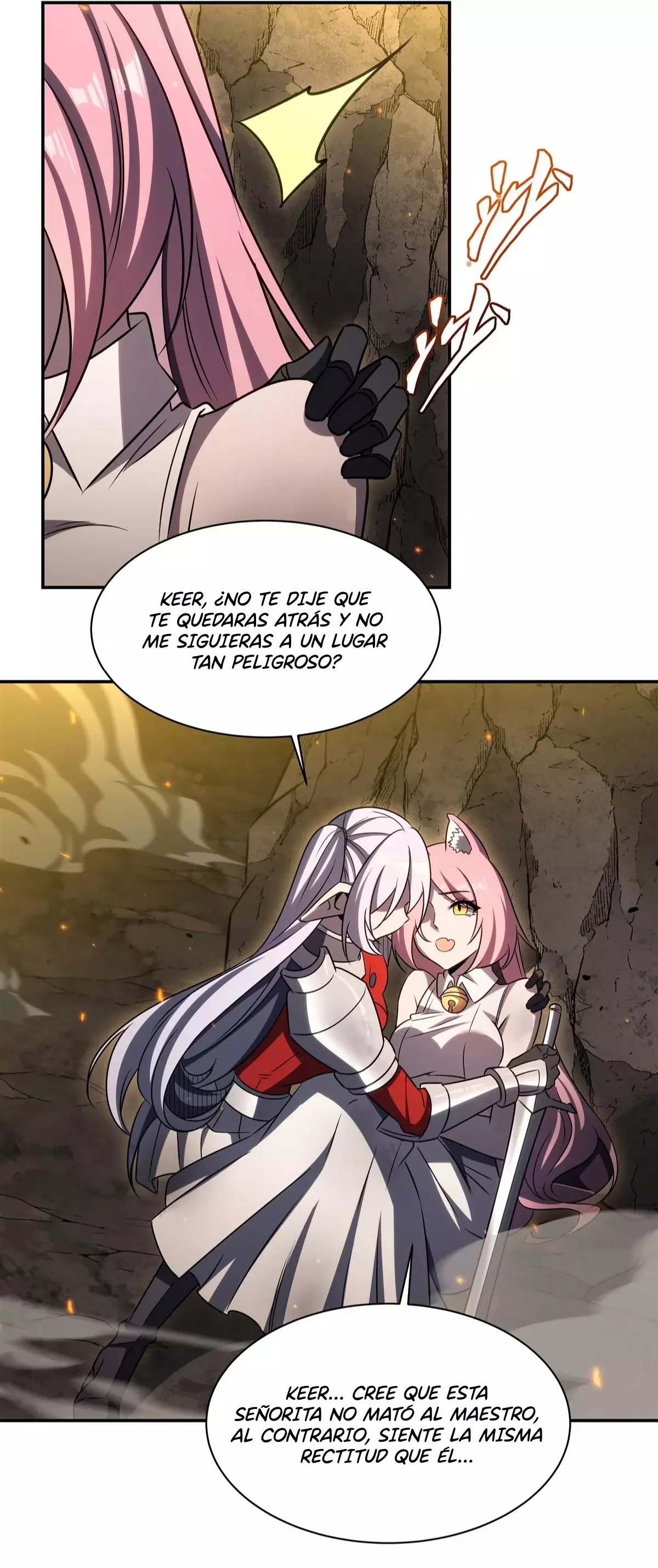 The Blood Princess And The Knight Capitulo 336: Enfrentamiento triple página 24