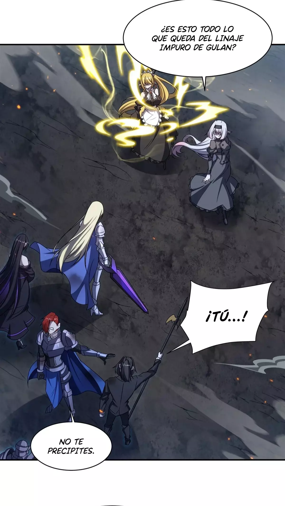 The Blood Princess And The Knight Capitulo 336: Enfrentamiento triple página 37