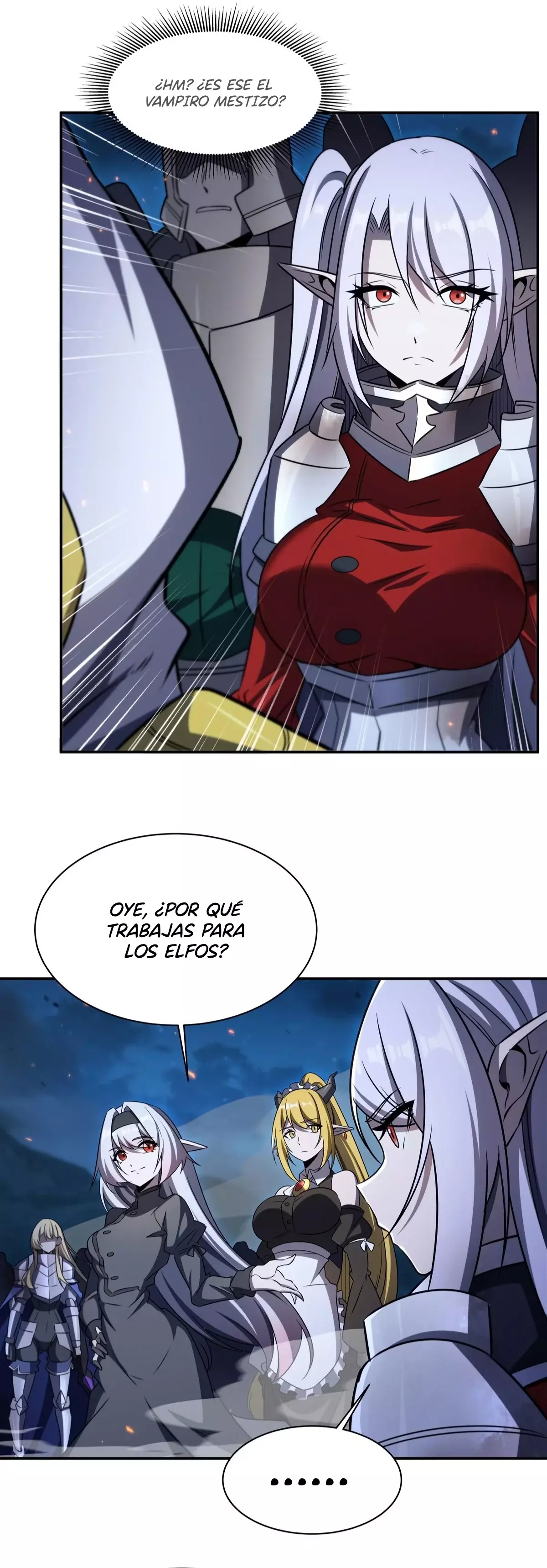 The Blood Princess And The Knight Capitulo 336: Enfrentamiento triple página 39