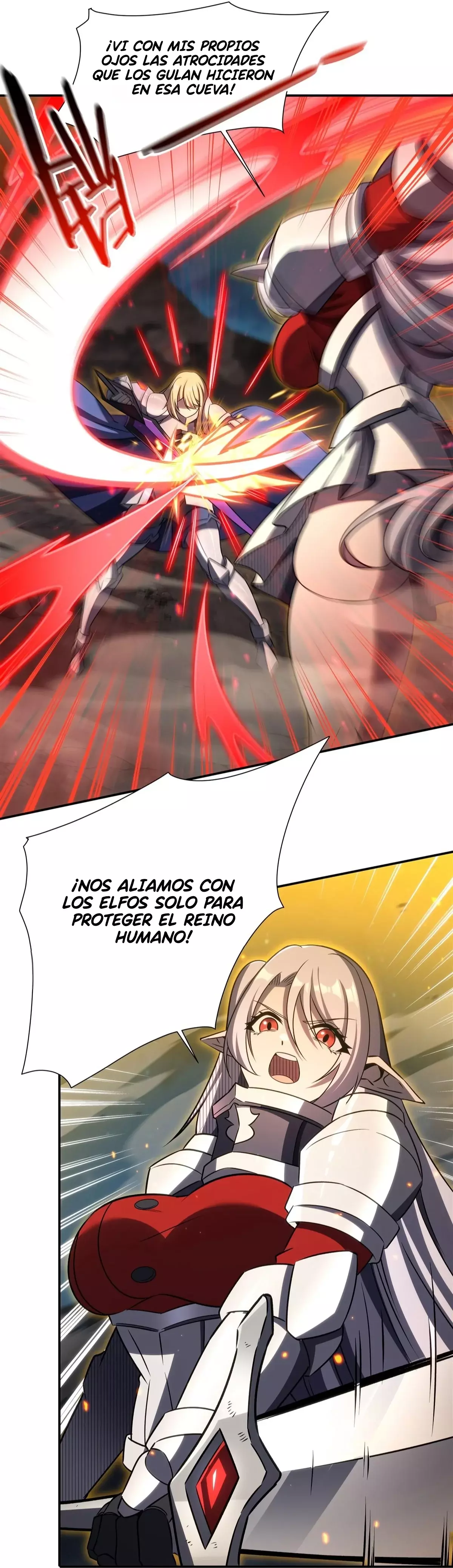 The Blood Princess And The Knight Capitulo 336: Enfrentamiento triple página 9