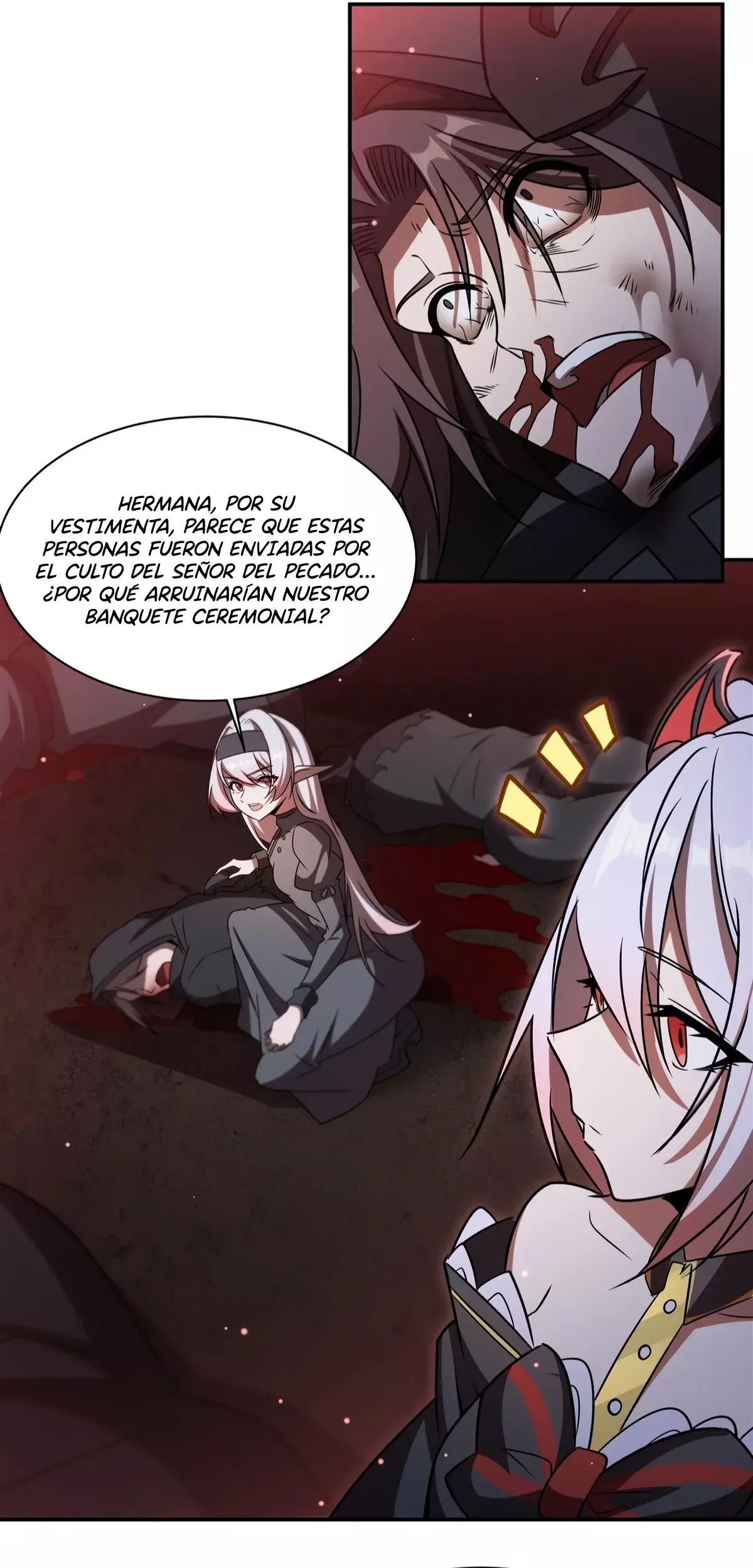 The Blood Princess And The Knight Capitulo 344: Me quedo con sus cabezas página 10
