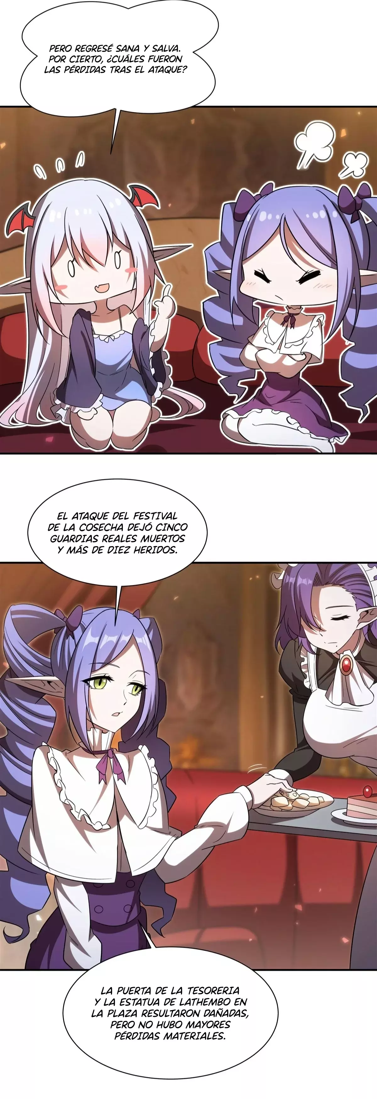 The Blood Princess And The Knight Capitulo 345: Las dos espadas página 31