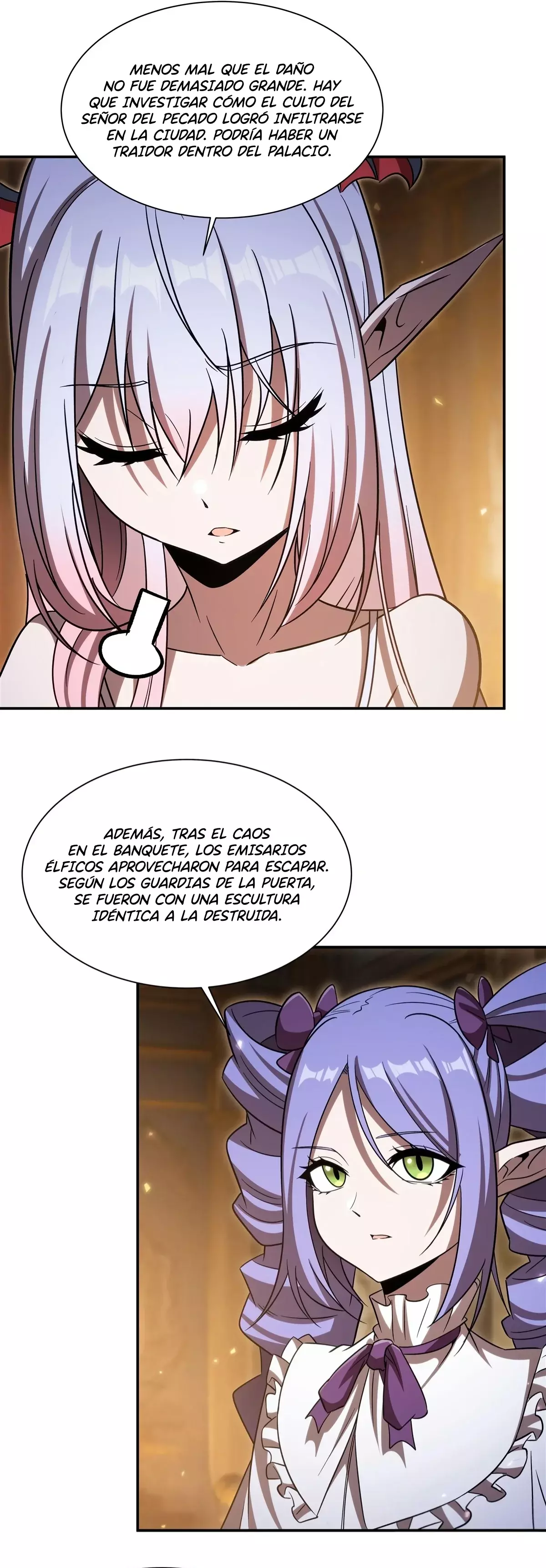 The Blood Princess And The Knight Capitulo 345: Las dos espadas página 32