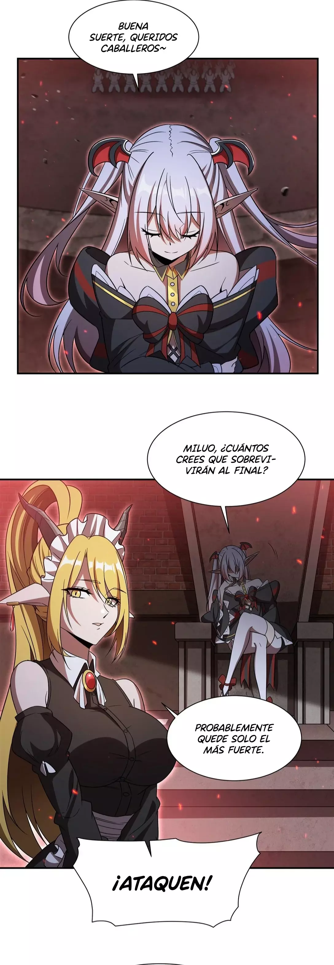 The Blood Princess And The Knight Capitulo 350: Actuación página 14