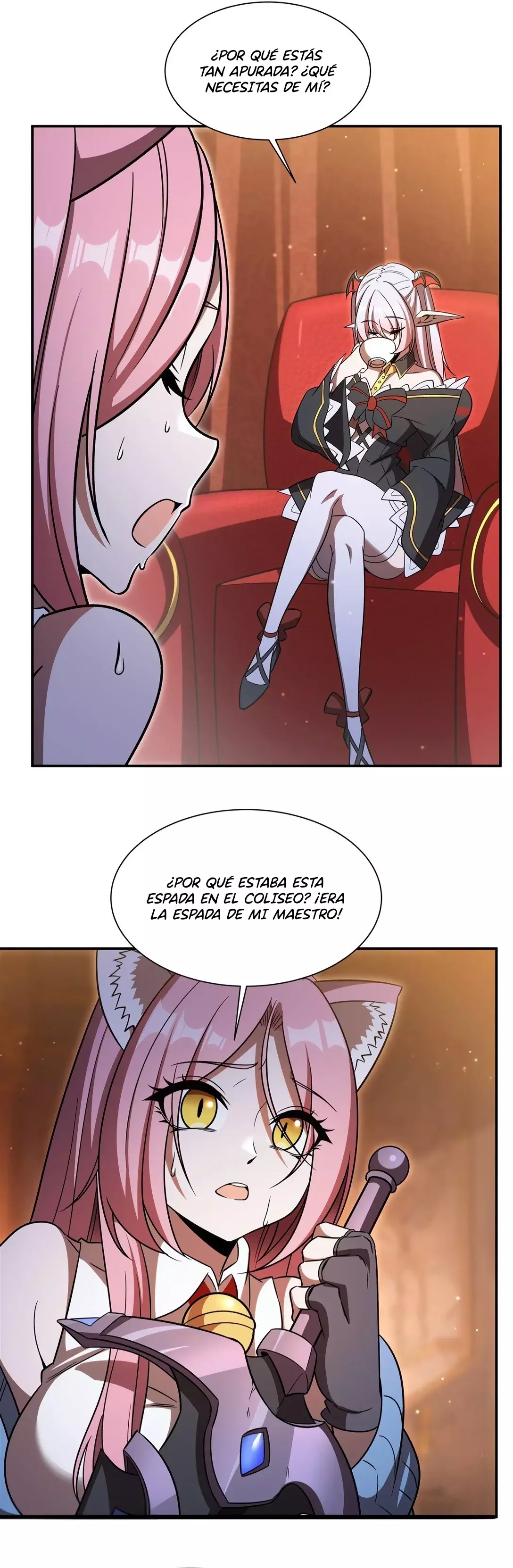 The Blood Princess And The Knight Capitulo 351: Apuesta página 8