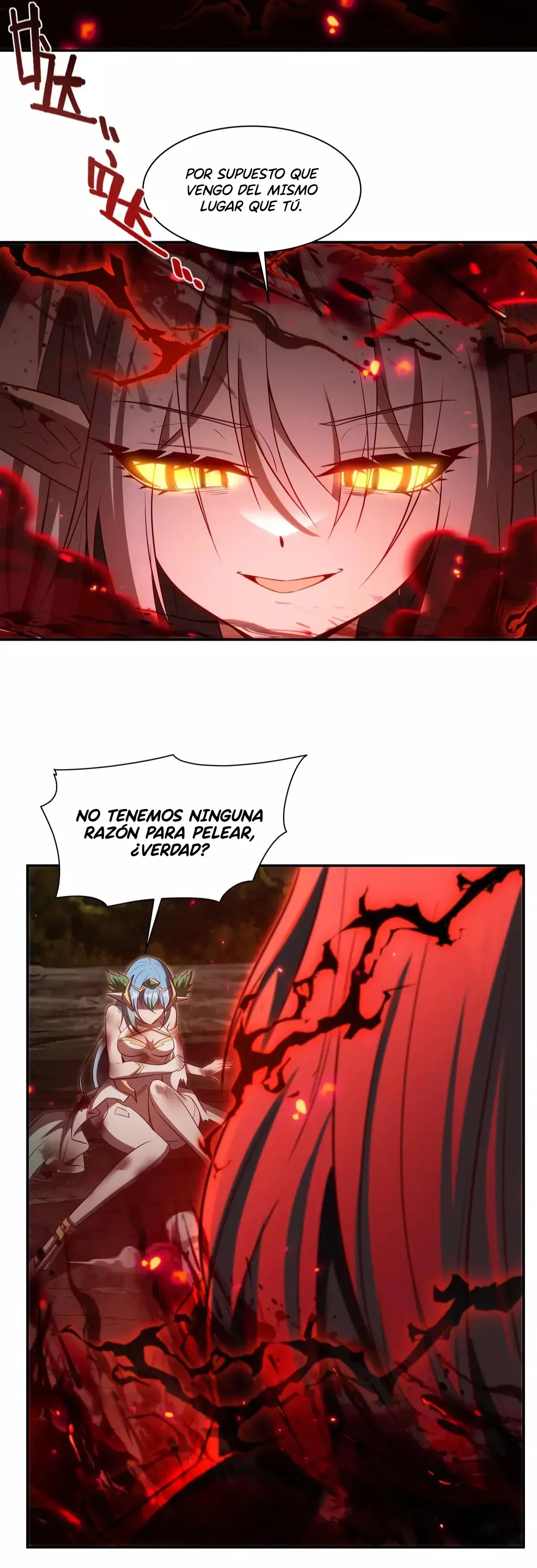 The Blood Princess And The Knight Capitulo 359: Blanco y negro se devoran página 33