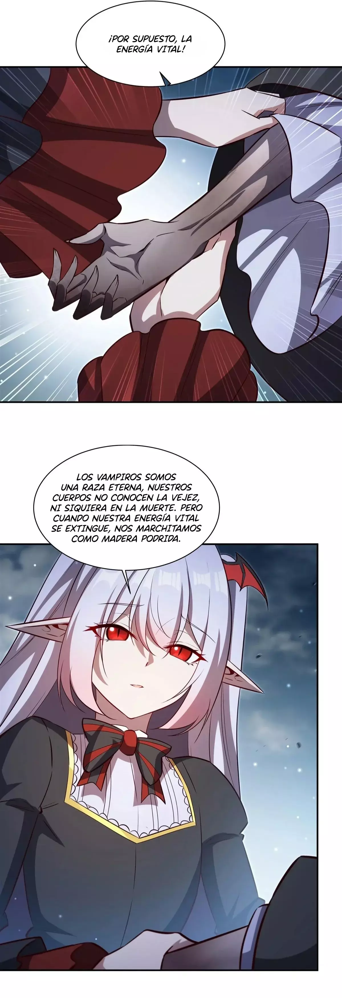 The Blood Princess And The Knight Capitulo 371: Marchitamiento de la vida página 12