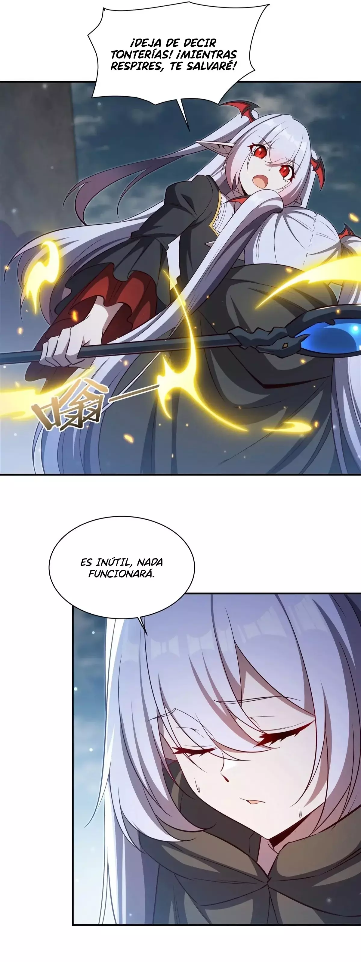 The Blood Princess And The Knight Capitulo 371: Marchitamiento de la vida página 21