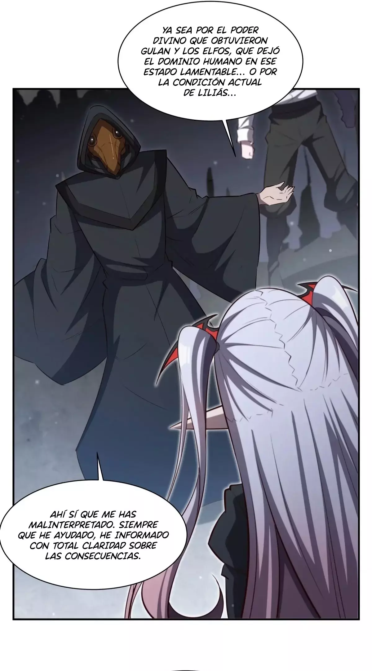 The Blood Princess And The Knight Capitulo 371: Marchitamiento de la vida página 28