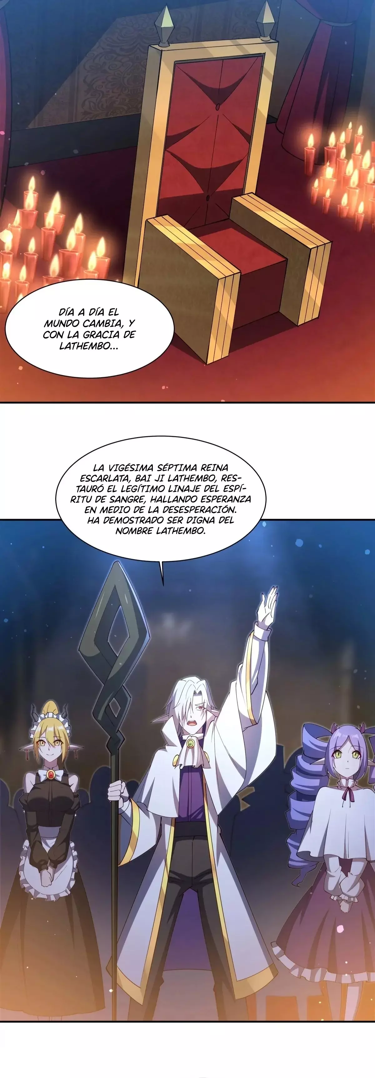 The Blood Princess And The Knight Capitulo 378: Despedida página 3