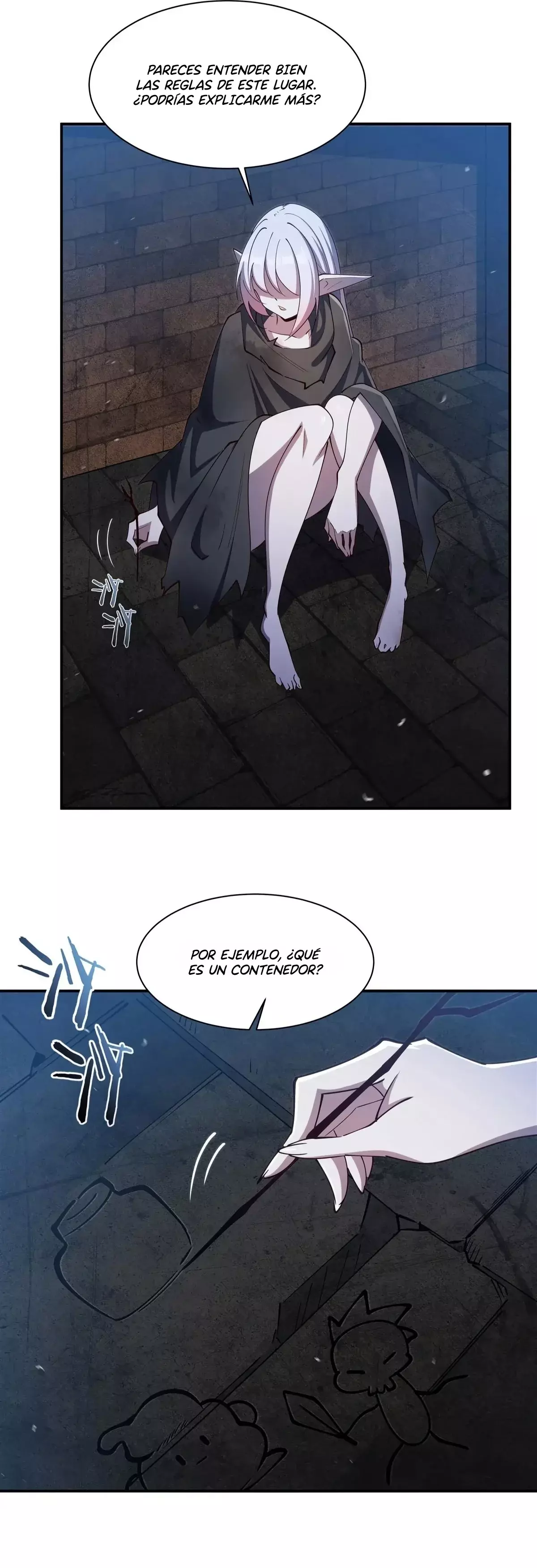 The Blood Princess And The Knight Capitulo 384: Un compañero de celda interesante página 9