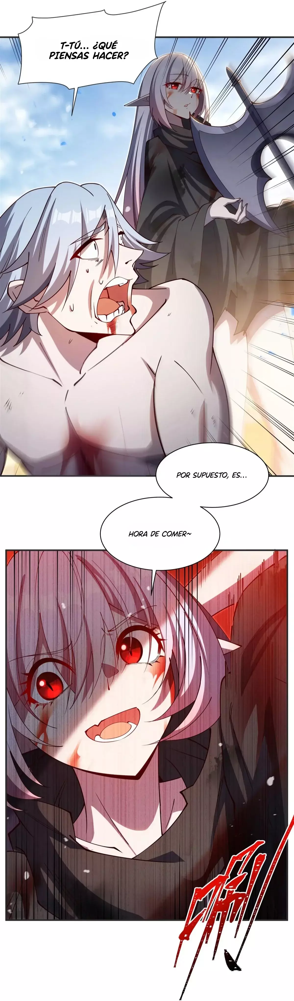 The Blood Princess And The Knight Capitulo 386: Aumento del nivel de devoración página 9