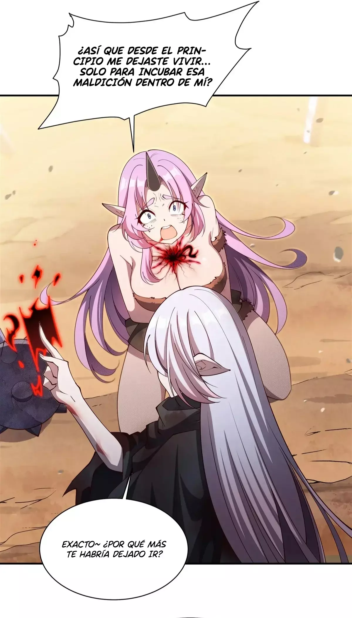 The Blood Princess And The Knight Capitulo 389: Ya no tienes oportunidad página 11