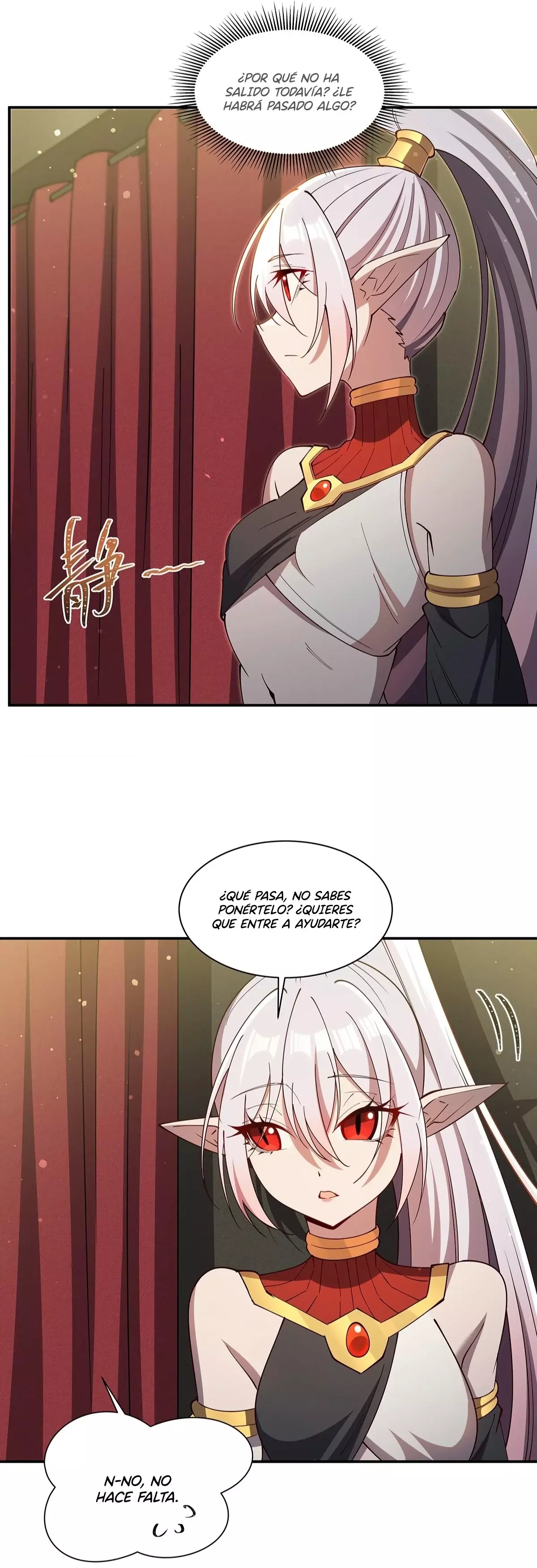 The Blood Princess And The Knight Capitulo 395: Está helado ahí abajo página 33