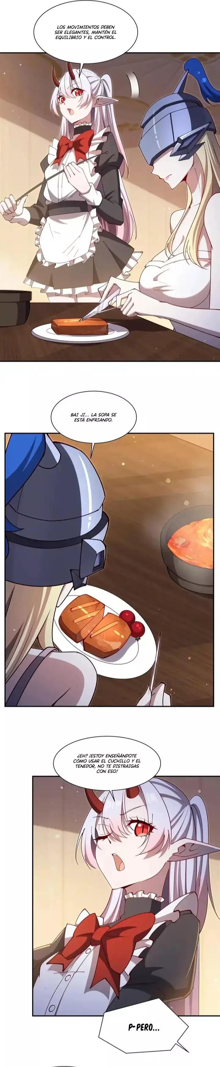 The Blood Princess And The Knight Capitulo 407: La pequeña clase de Bai Ji página 7