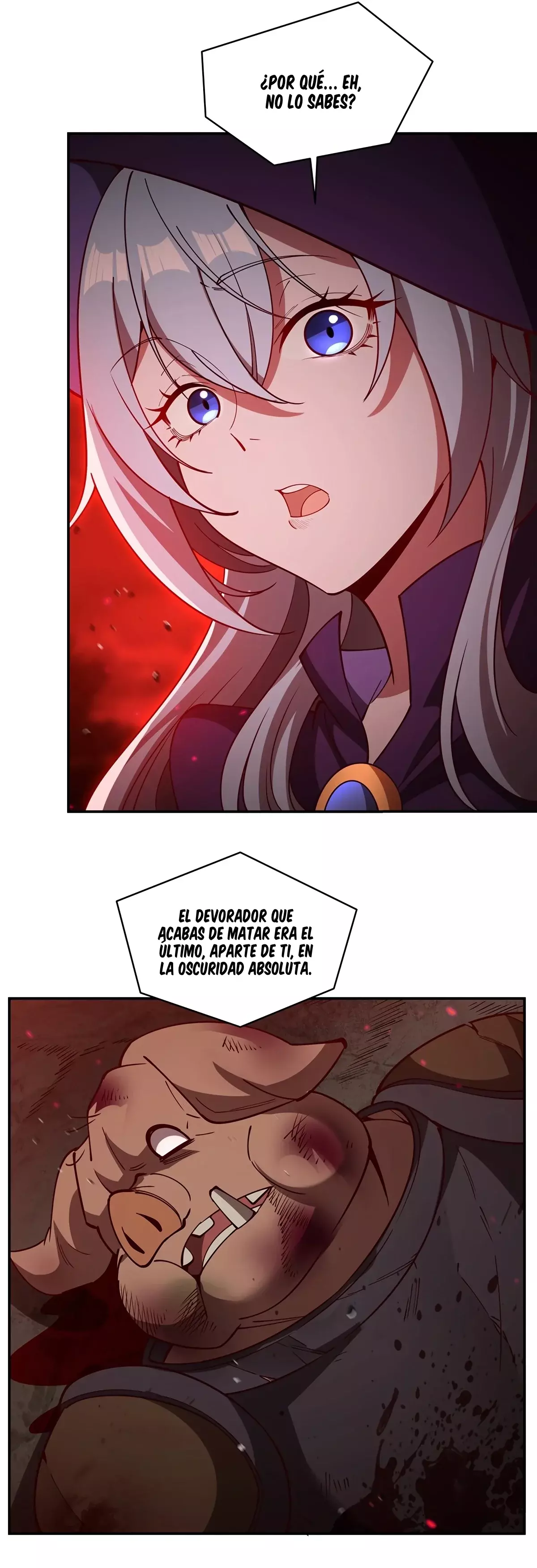 The Blood Princess And The Knight Capitulo 411: ¿Amigo o enemigo? página 13