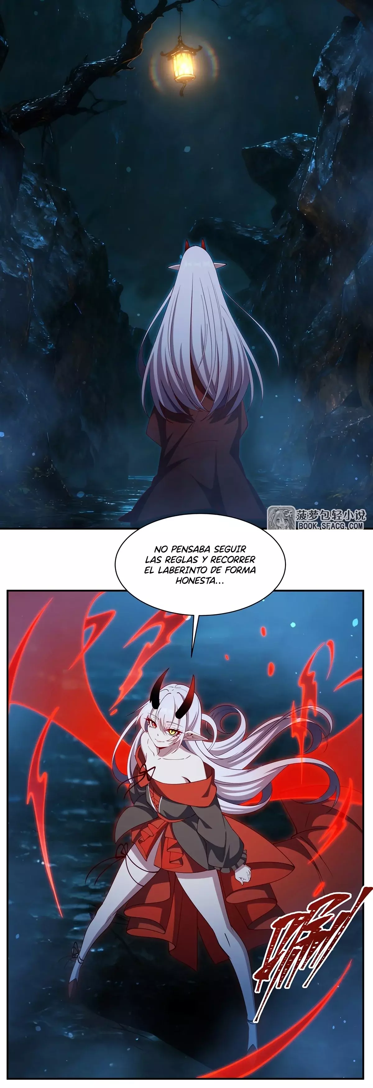 The Blood Princess And The Knight Capitulo 413: Caer en el laberinto página 4