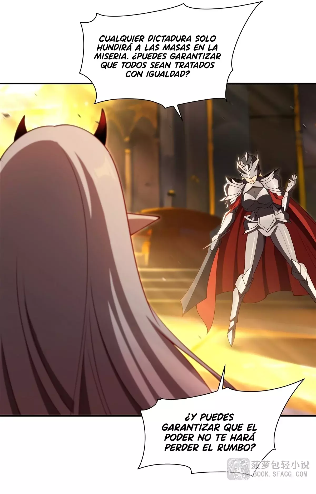 The Blood Princess And The Knight Capitulo 421: No tiene sentido seguir discutiendo página 4