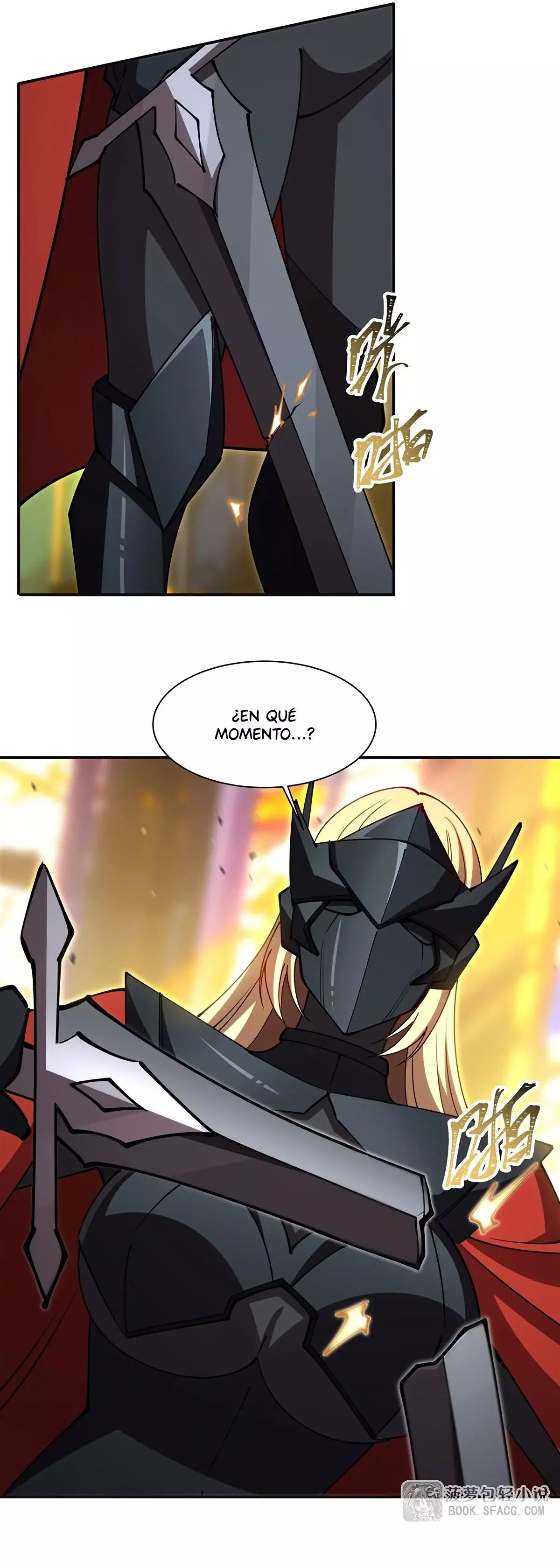 The Blood Princess And The Knight Capitulo 422: ¡Espadas traidoras! página 11