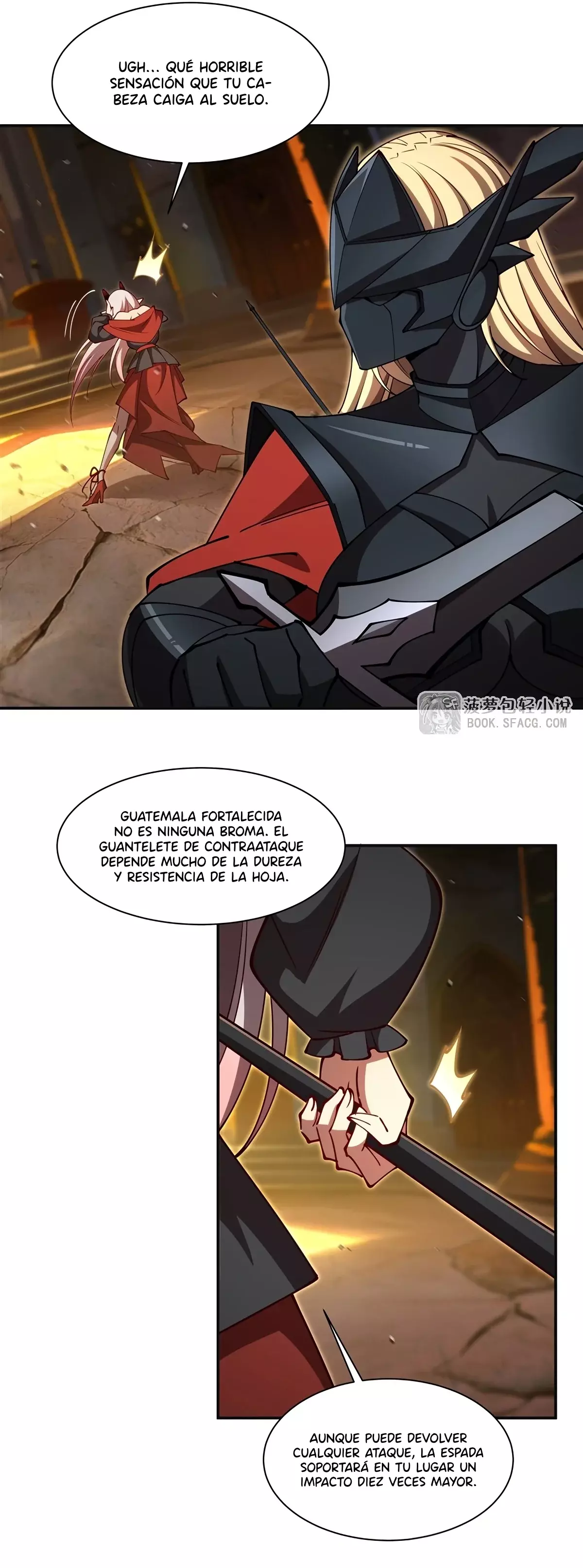 The Blood Princess And The Knight Capitulo 422: ¡Espadas traidoras! página 12