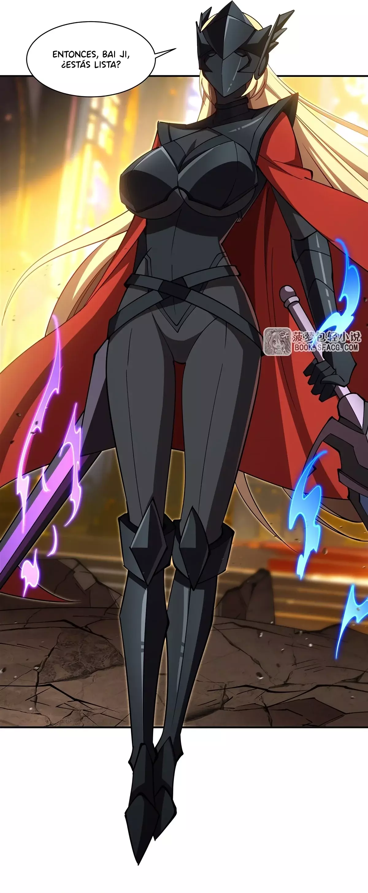 The Blood Princess And The Knight Capitulo 422: ¡Espadas traidoras! página 19