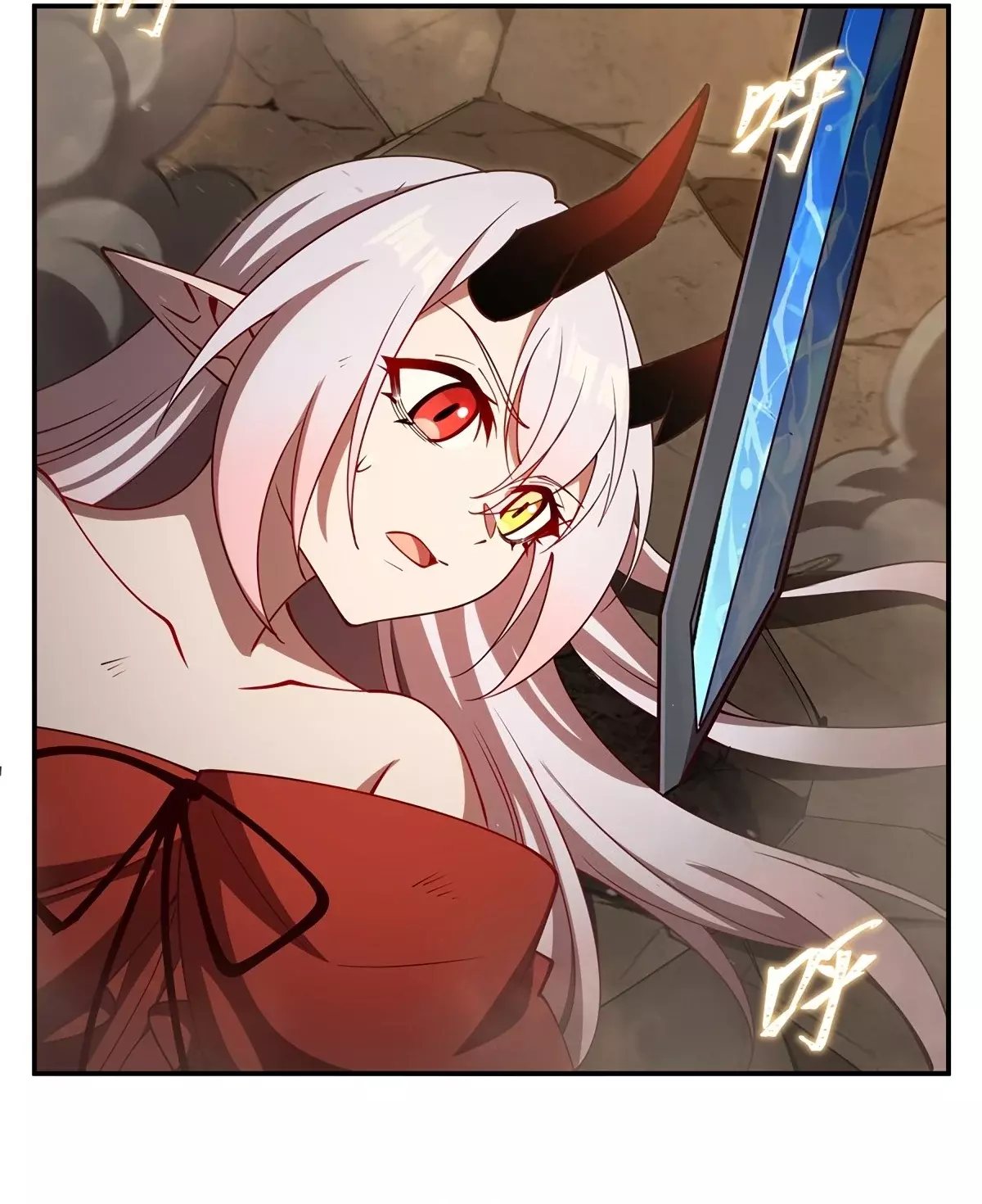 The Blood Princess And The Knight Capitulo 422: ¡Espadas traidoras! página 27