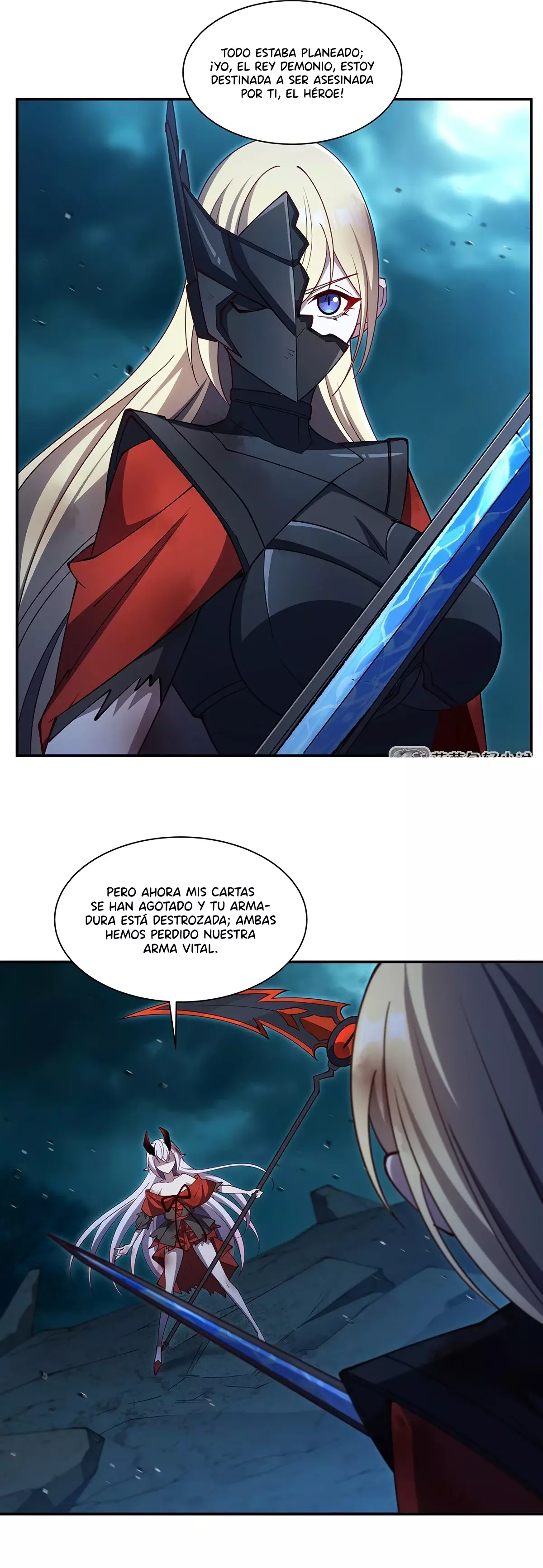 The Blood Princess And The Knight Capitulo 423: El Rey Demonio y el Héroe página 28