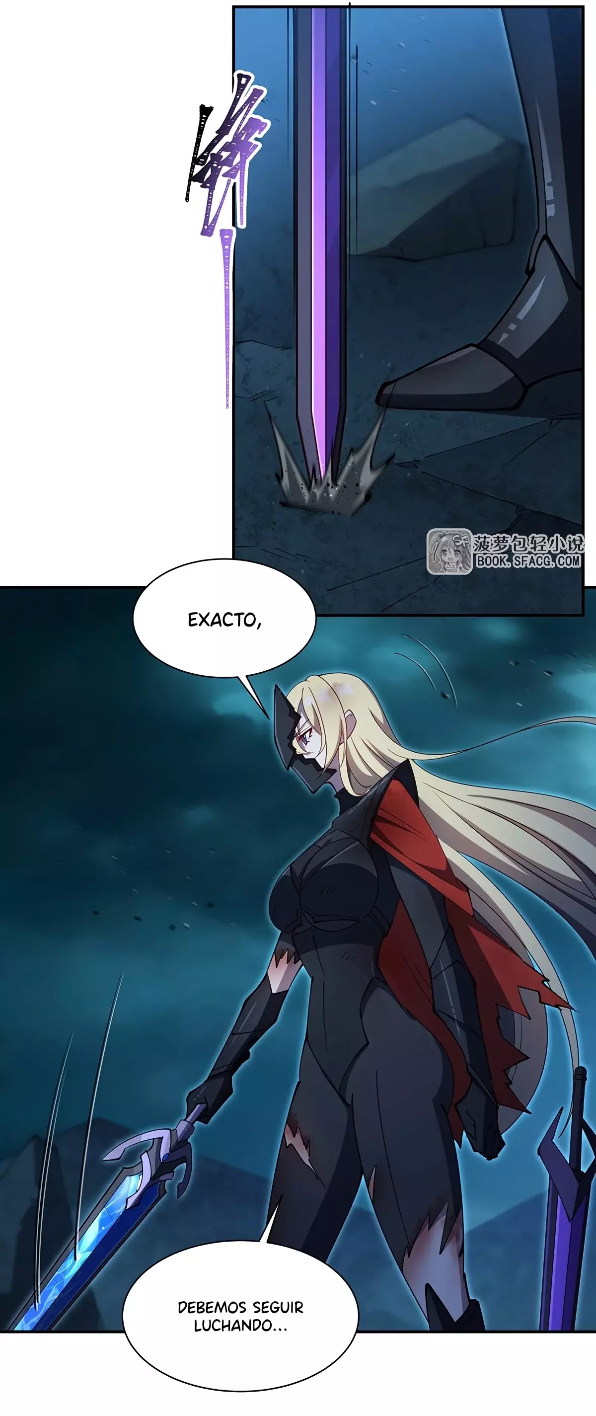 The Blood Princess And The Knight Capitulo 423: El Rey Demonio y el Héroe página 30