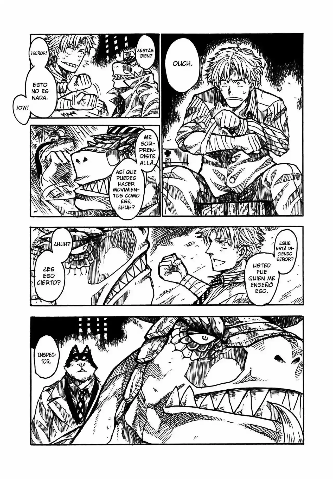 Keyman The Hand of Judgement Capitulo 14: Apagón. página 8