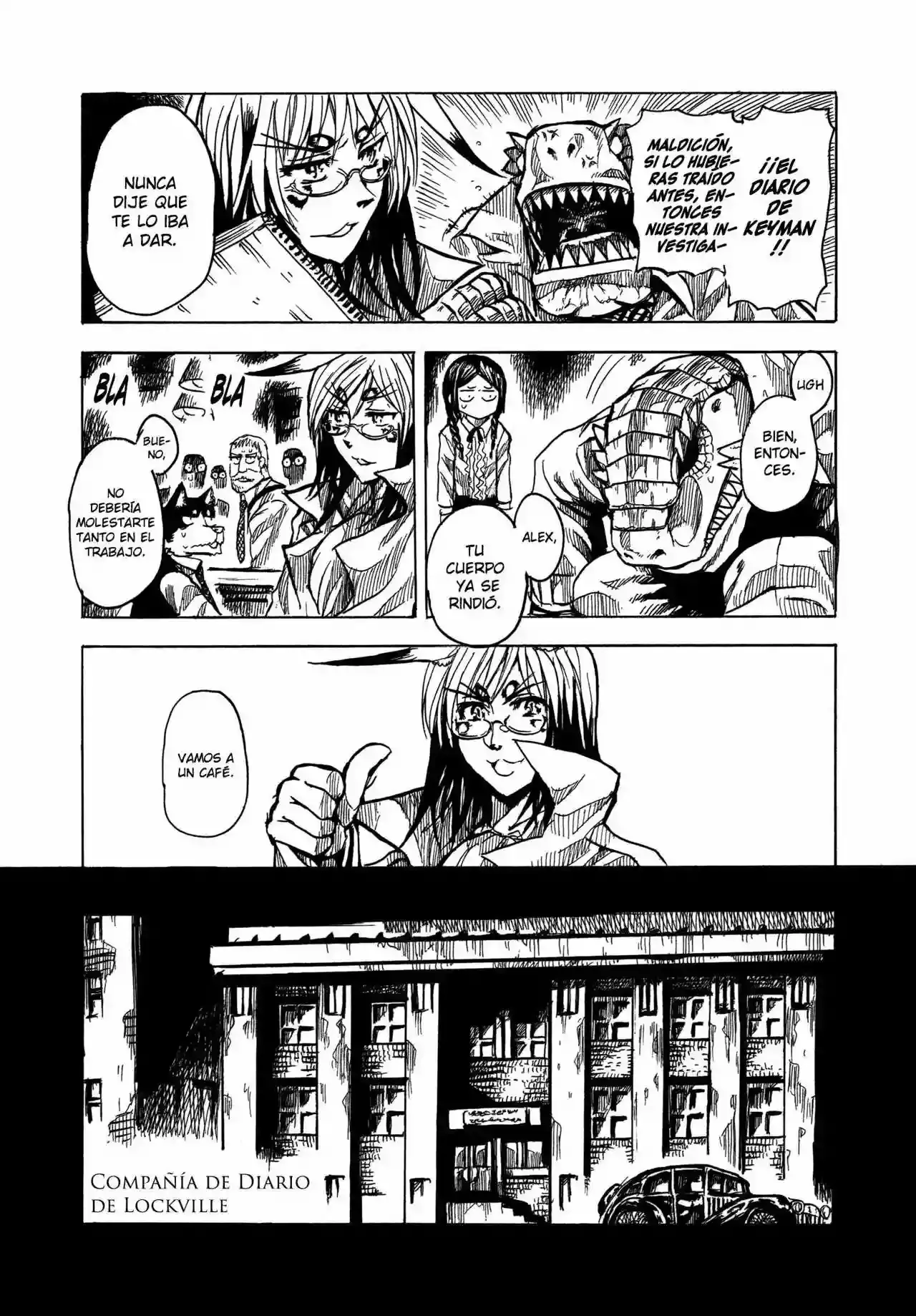 Keyman The Hand of Judgement Capitulo 15: Diario. página 17