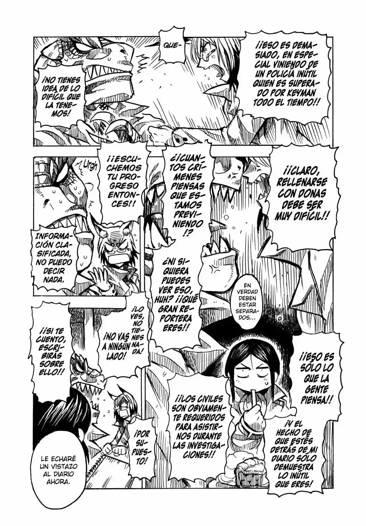 Keyman The Hand of Judgement Capitulo 15: Diario. página 23