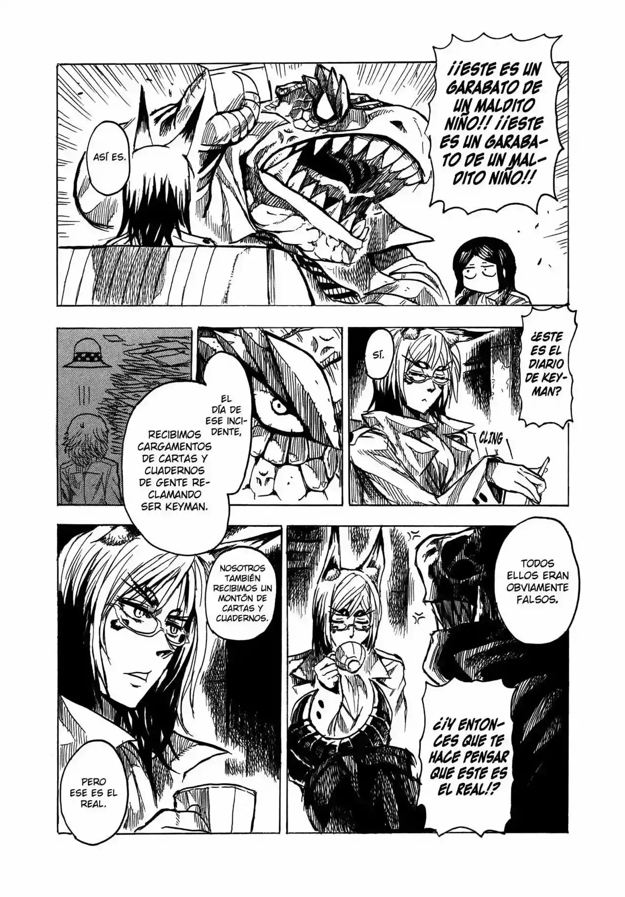 Keyman The Hand of Judgement Capitulo 15: Diario. página 25