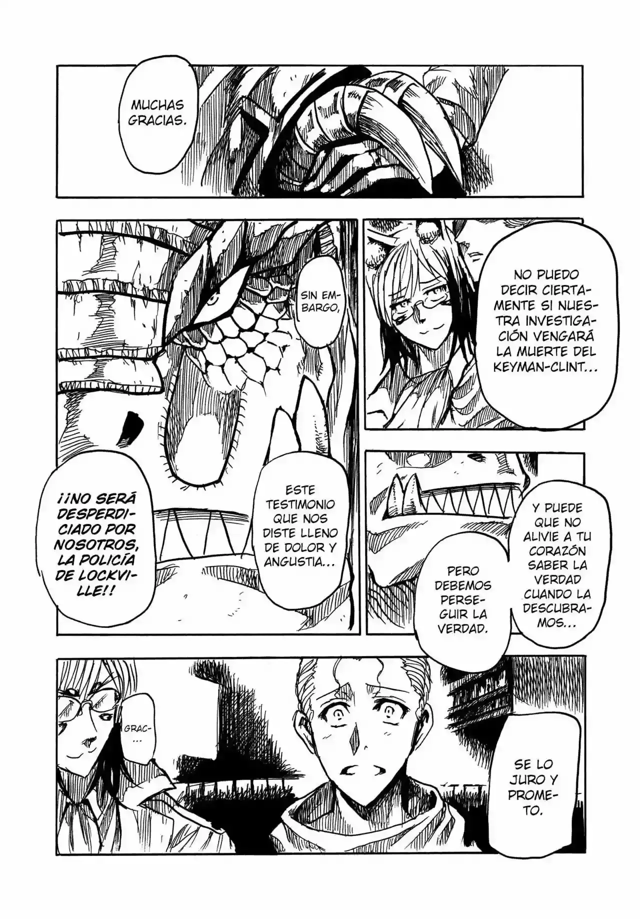 Keyman The Hand of Judgement Capitulo 16: Perdido. página 29