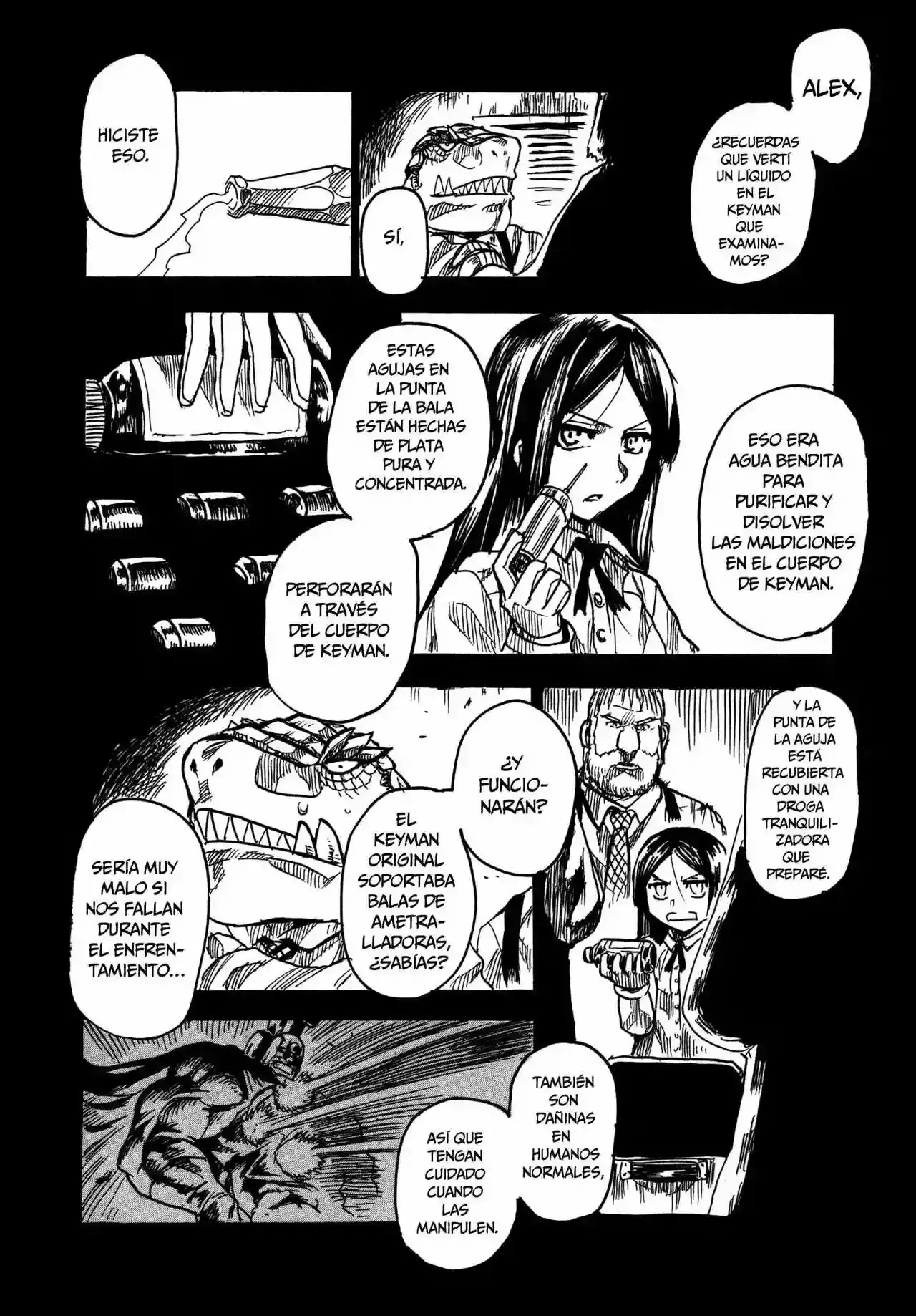 Keyman The Hand of Judgement Capitulo 17: Bombardeo. página 14
