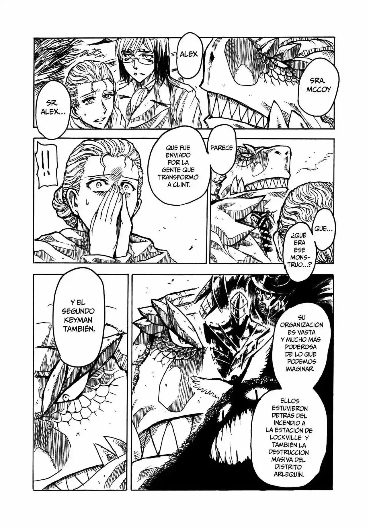 Keyman The Hand of Judgement Capitulo 17: Bombardeo. página 25