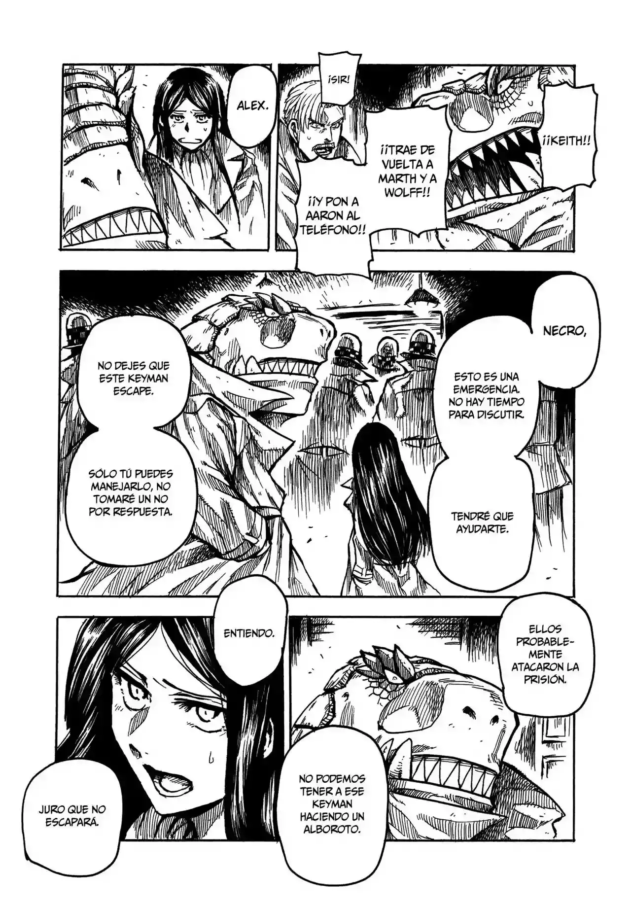Keyman The Hand of Judgement Capitulo 18: Enemistad. página 32
