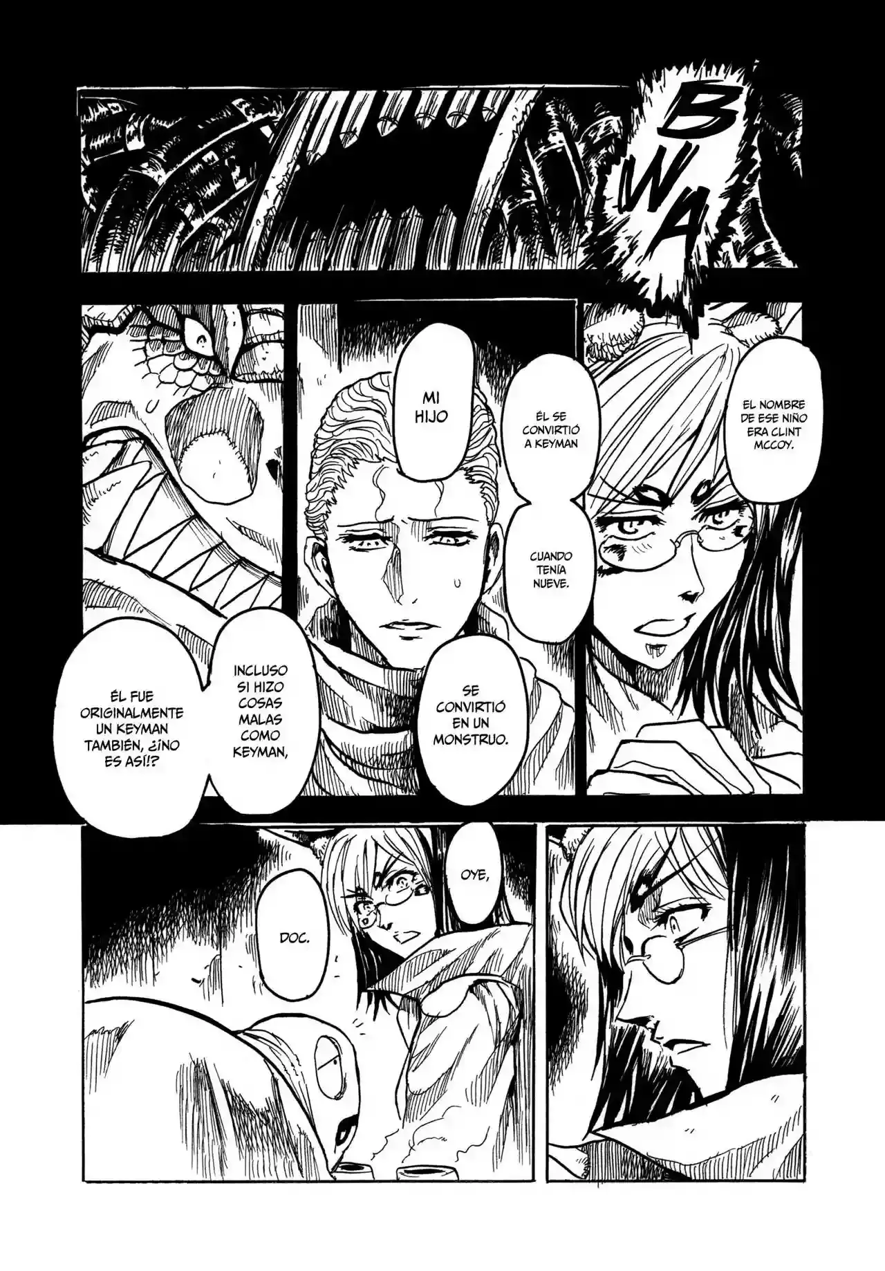 Keyman The Hand of Judgement Capitulo 18: Enemistad. página 34