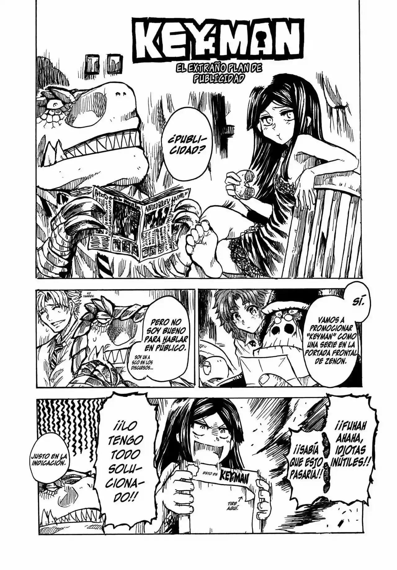 Keyman The Hand of Judgement Capitulo 19: Adversidad. página 34