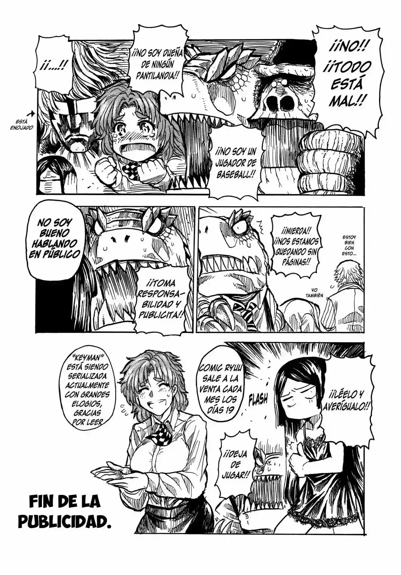 Keyman The Hand of Judgement Capitulo 19: Adversidad. página 36