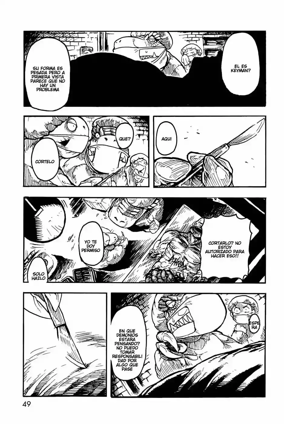 Keyman The Hand of Judgement Capitulo 2: Encuentro. página 14