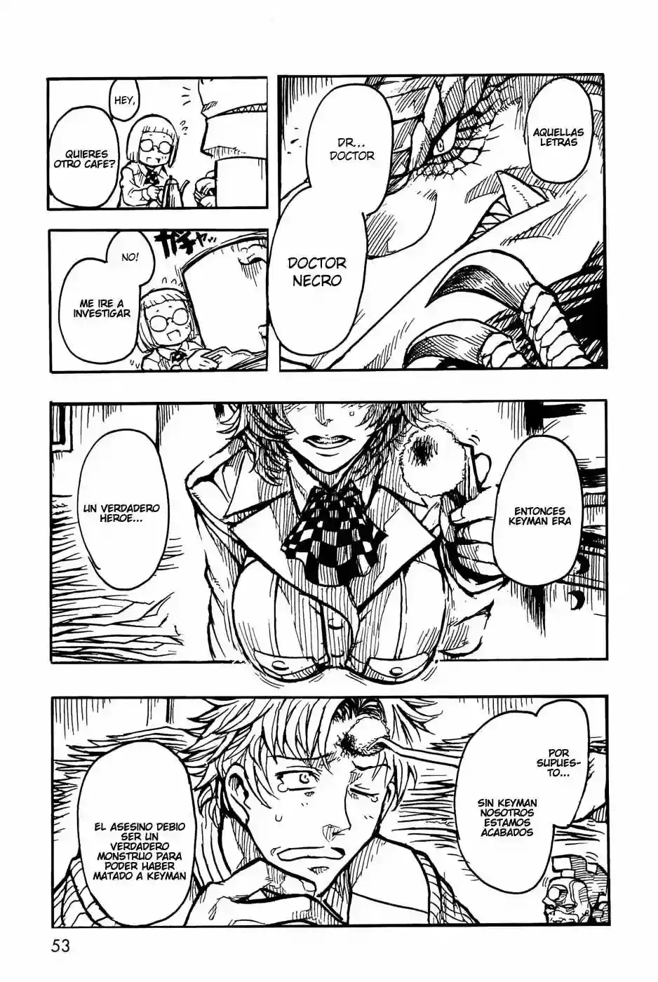 Keyman The Hand of Judgement Capitulo 2: Encuentro. página 18
