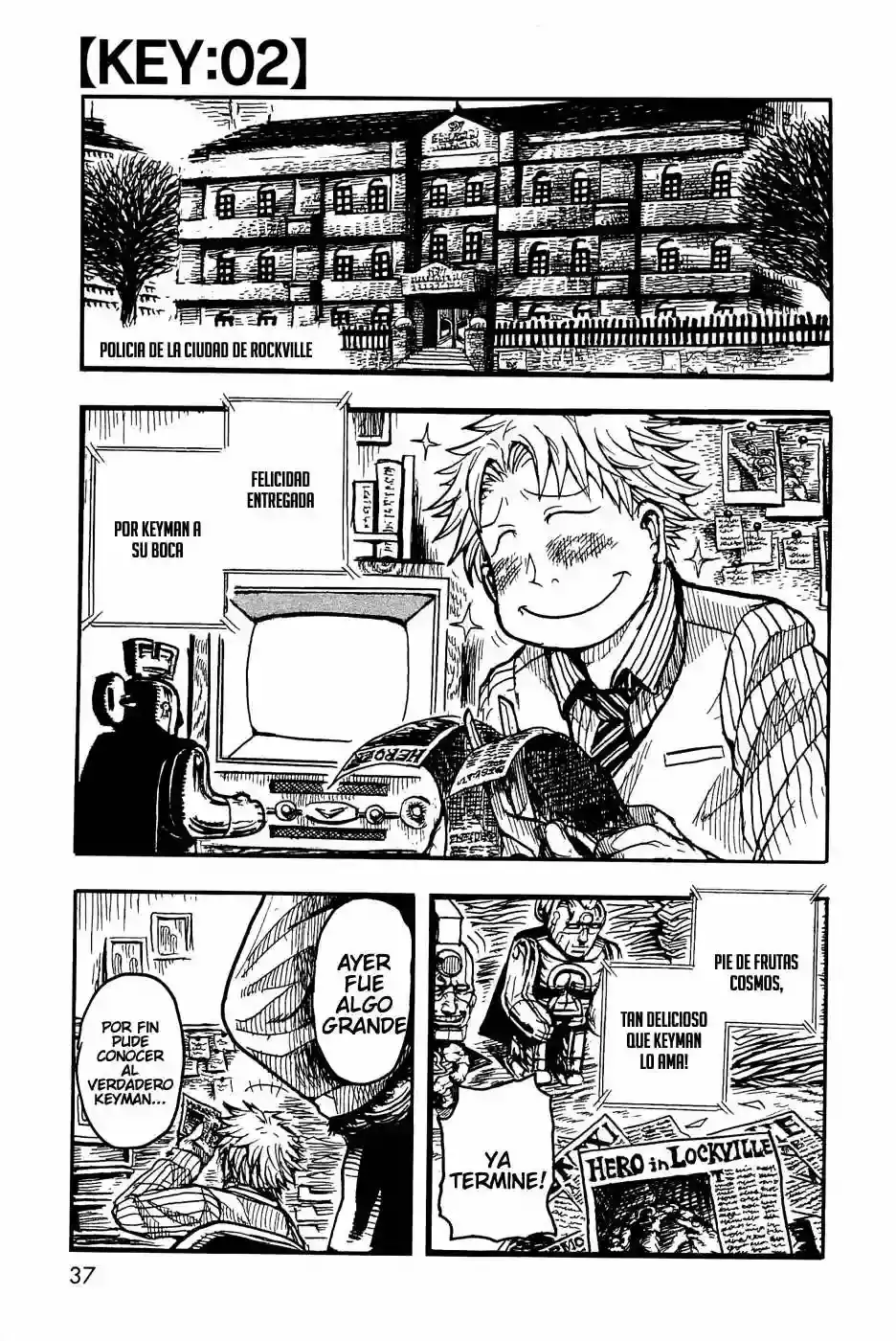 Keyman The Hand of Judgement Capitulo 2: Encuentro. página 2