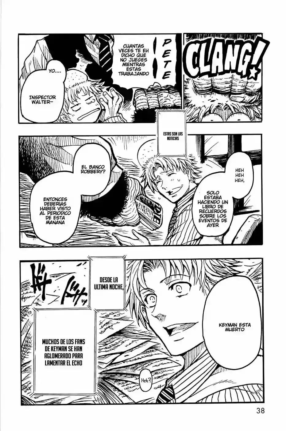 Keyman The Hand of Judgement Capitulo 2: Encuentro. página 3