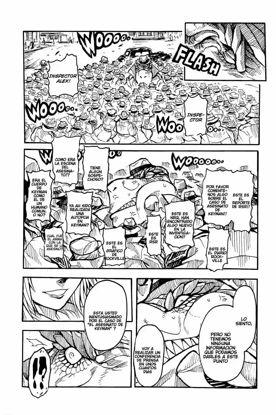 Keyman The Hand of Judgement Capitulo 2: Encuentro. página 8