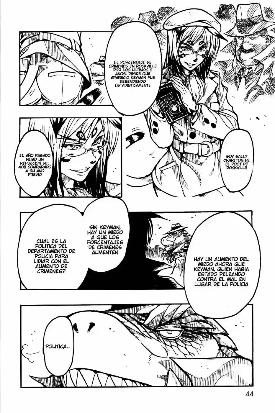 Keyman The Hand of Judgement Capitulo 2: Encuentro. página 9