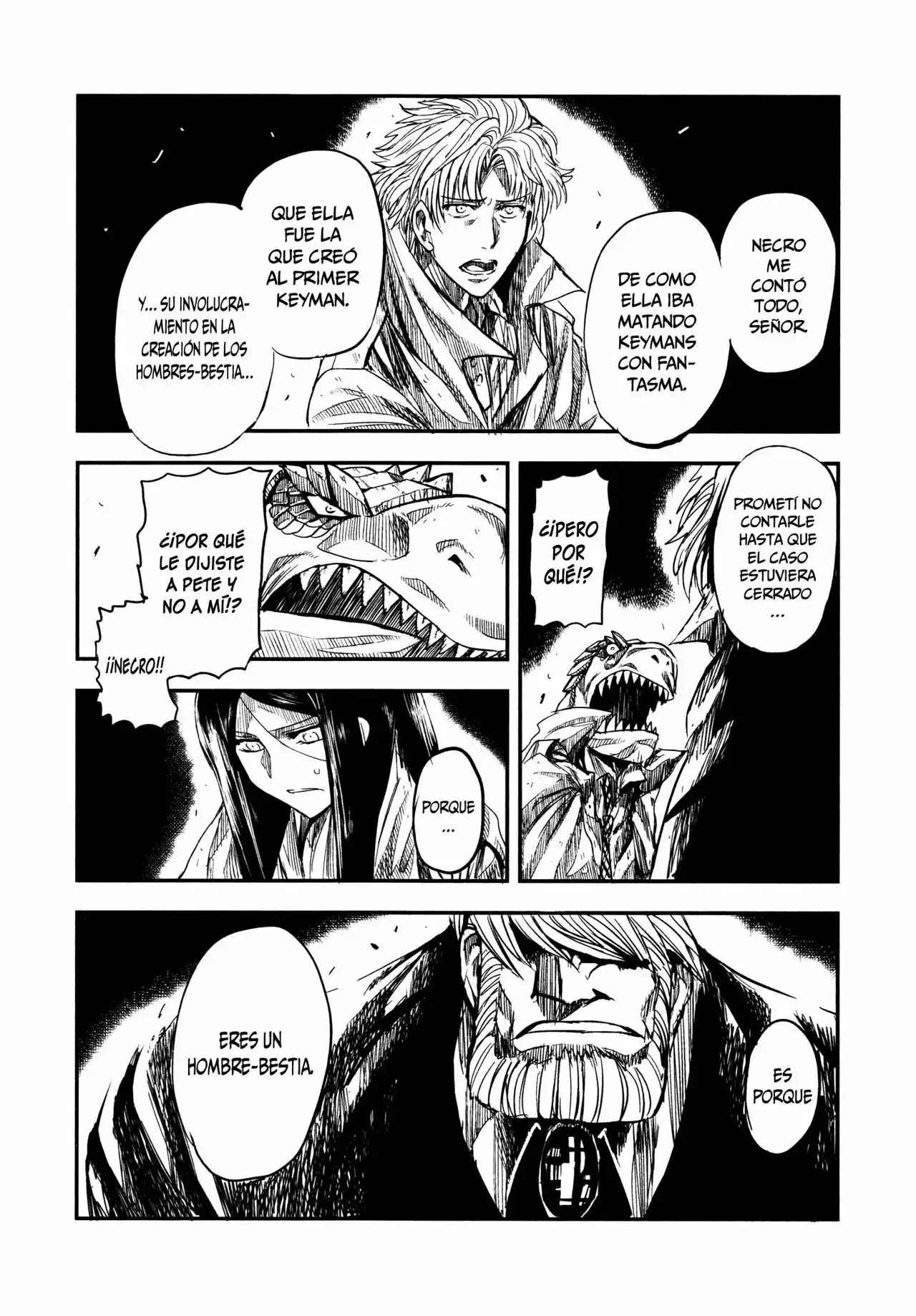 Keyman The Hand of Judgement Capitulo 24: Separación. página 17