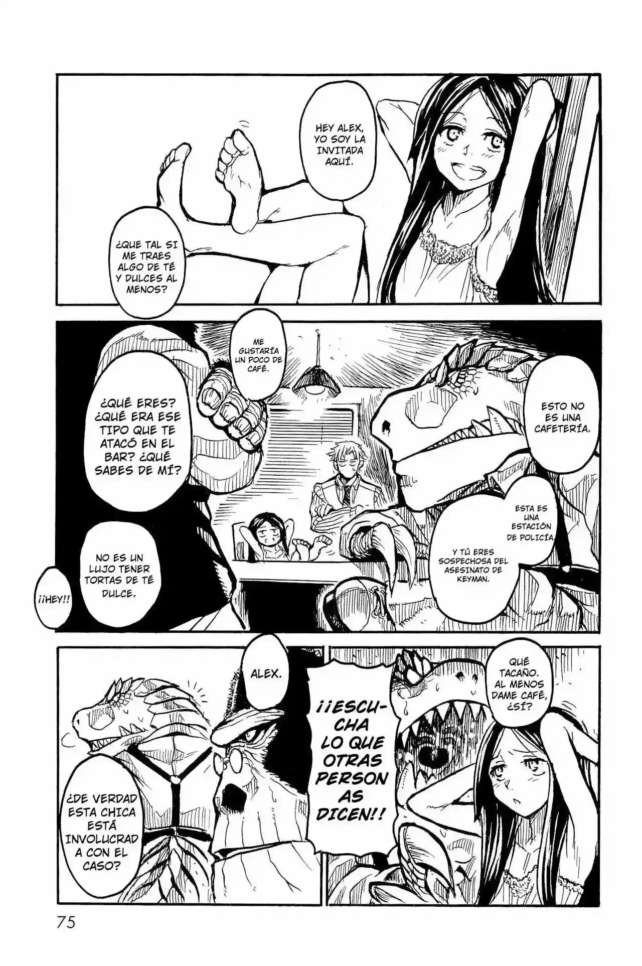 Keyman The Hand of Judgement Capitulo 3: Bruja página 4